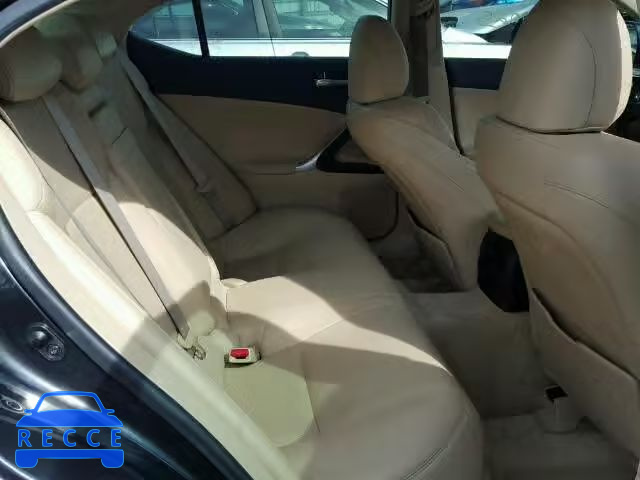 2007 LEXUS IS 250 JTHBK262372032882 зображення 5