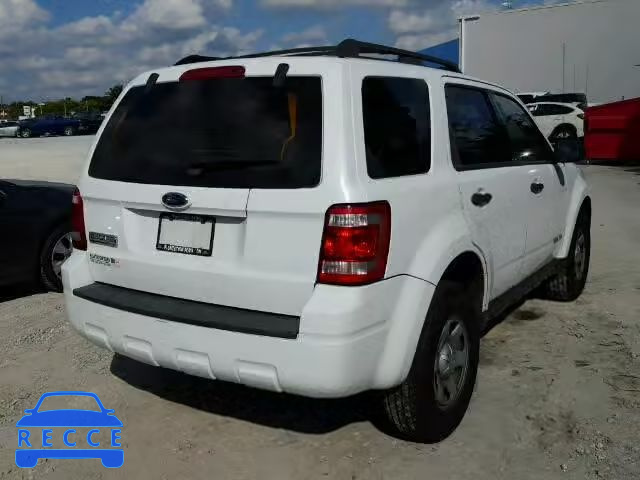 2008 FORD ESCAPE XLS 1FMCU02Z98KE22051 зображення 3