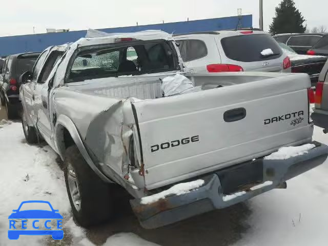 2004 DODGE DAKOTA QUA 1D7HL38N54S789662 image 2