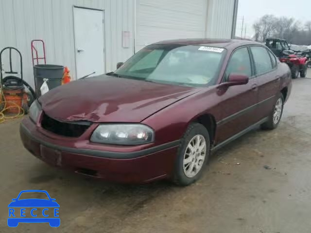 2001 CHEVROLET IMPALA 2G1WF52E819161775 зображення 1