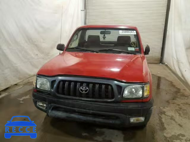 2001 TOYOTA TACOMA 5TENL42N61Z872732 image 8