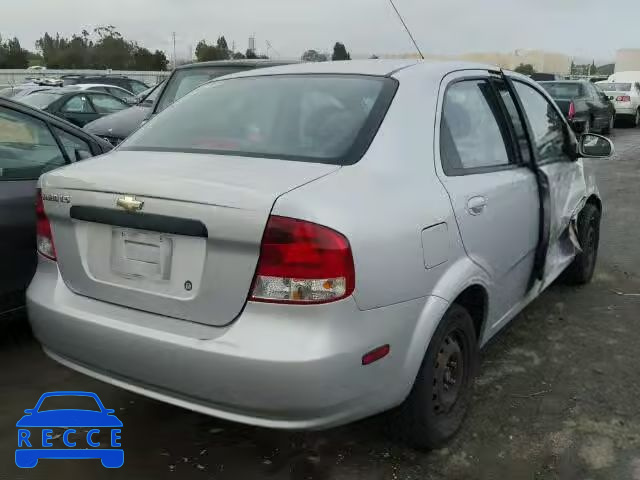 2006 CHEVROLET AVEO/LS KL1TD56636B547200 зображення 3