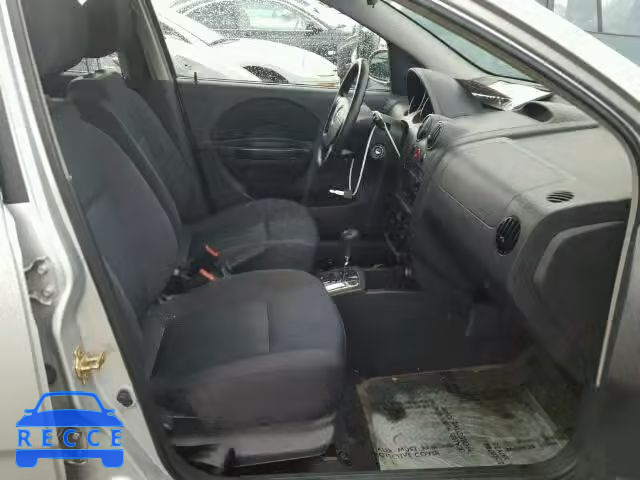 2006 CHEVROLET AVEO/LS KL1TD56636B547200 зображення 4