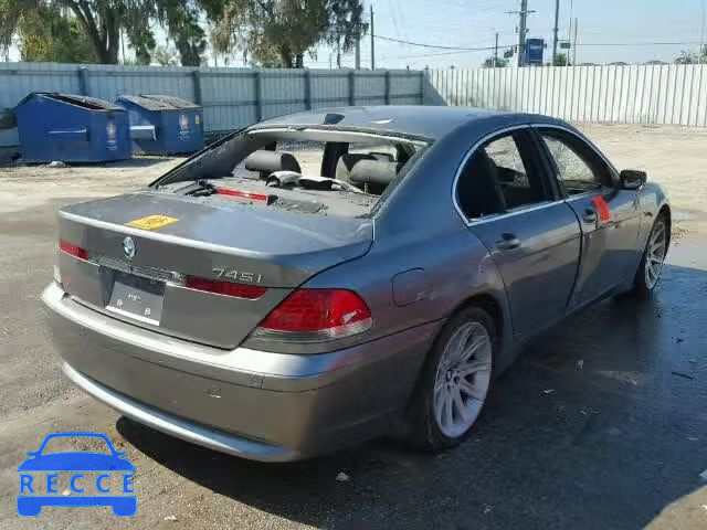 2002 BMW 745I WBAGL63422DP53562 image 3