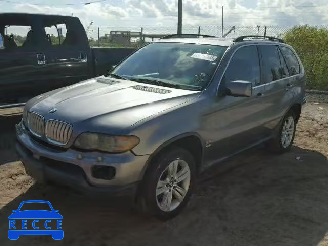 2005 BMW X5 4.4I 5UXFB53535LV16964 зображення 1