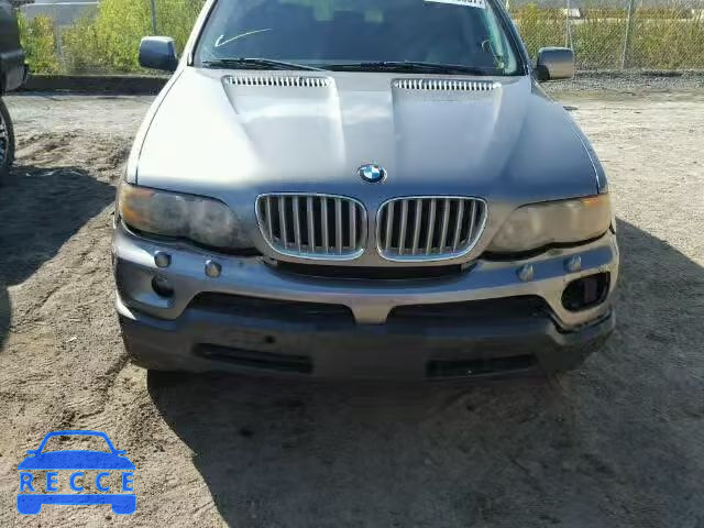 2005 BMW X5 4.4I 5UXFB53535LV16964 зображення 8