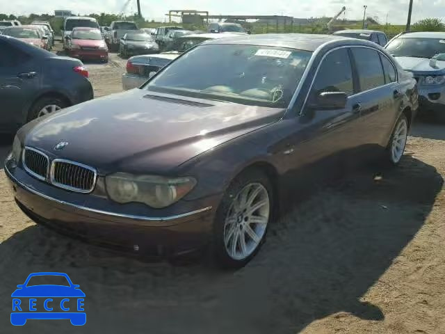 2003 BMW 745LI WBAGN63493DR08376 image 1