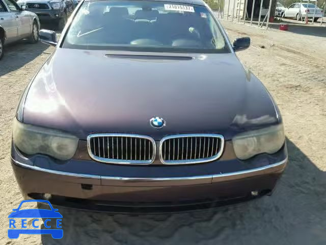 2003 BMW 745LI WBAGN63493DR08376 image 8
