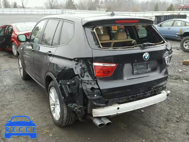 2014 BMW X3 XDRIVE2 5UXWX9C56E0D10387 зображення 2