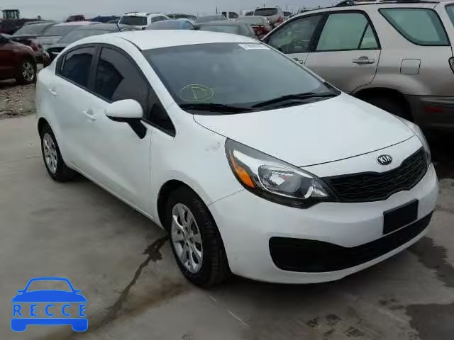 2013 KIA RIO LX KNADM4A37D6199988 зображення 0