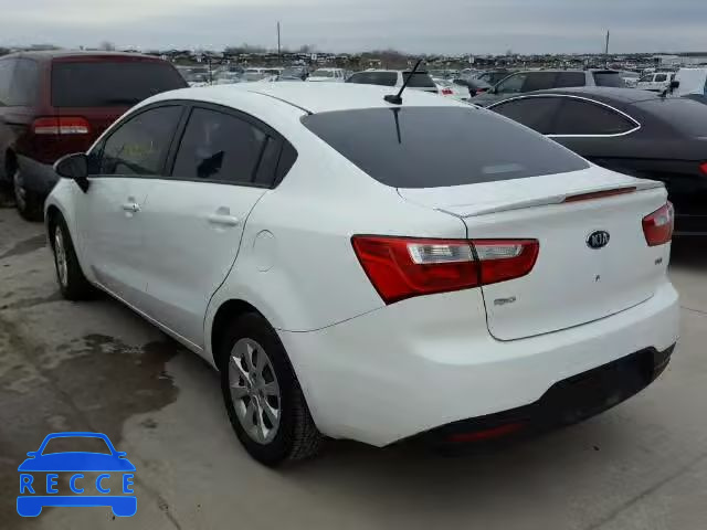 2013 KIA RIO LX KNADM4A37D6199988 зображення 2