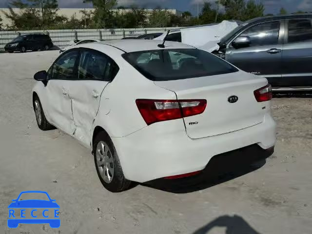 2017 KIA RIO LX KNADM4A39H6058135 image 2