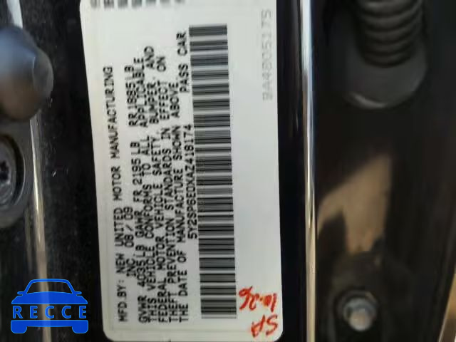 2010 PONTIAC VIBE 5Y2SP6E0XAZ418174 image 9