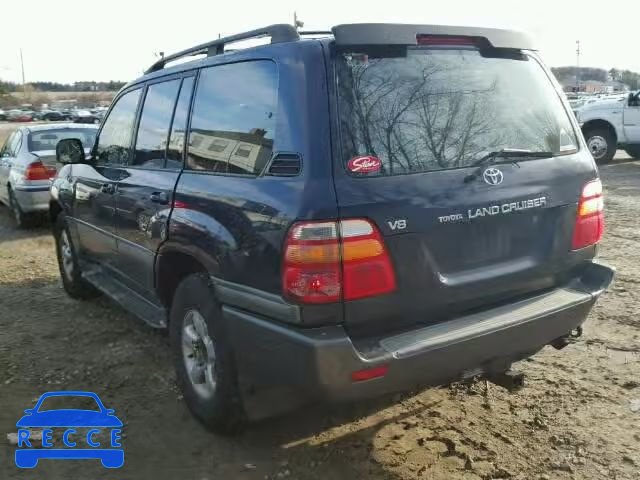 2000 TOYOTA LANDCRUISE JT3HT05J6Y0113754 image 2