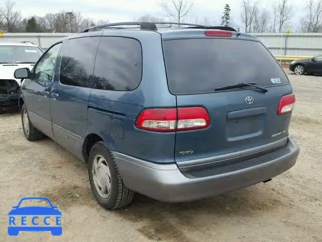 2002 TOYOTA SIENNA LE/ 4T3ZF13C62U483428 Bild 2