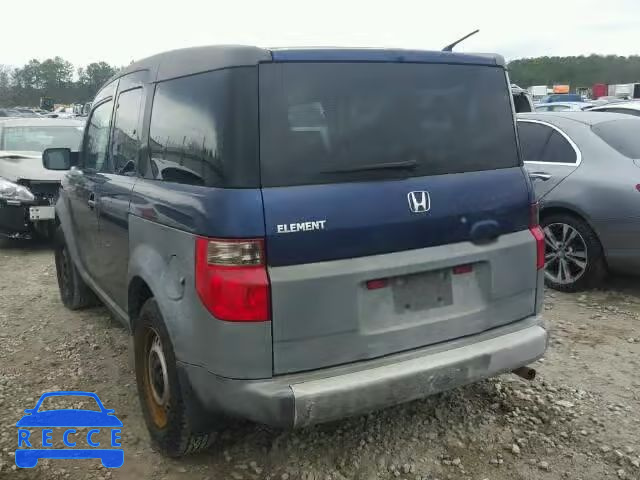 2003 HONDA ELEMENT DX 5J6YH18283L014586 image 2