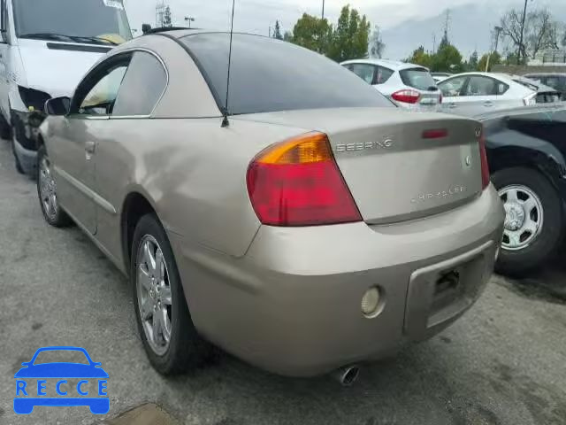 2002 CHRYSLER SEBRING LX 4C3AG52H02E137318 image 2