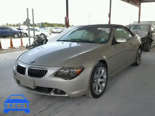 2006 BMW 650I WBAEK13446CN77851 зображення 1