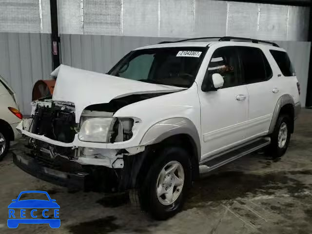 2001 TOYOTA SEQUOIA SR 5TDBT44A81S025902 image 1