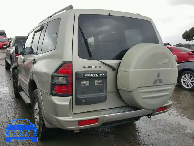 2001 MITSUBISHI MONTERO XL JA4MW31R71J039317 image 2