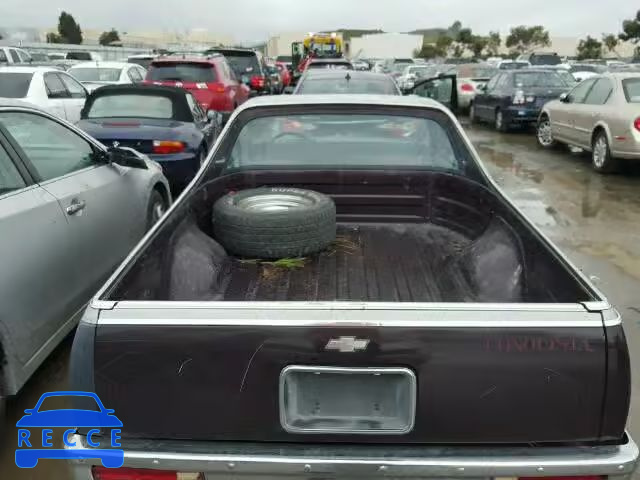 1987 CHEVROLET EL CAMINO 3GCCW80H1HS913208 image 5