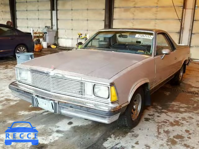 1981 CHEVROLET EL CAMINO 1GCCW80K4BD412445 image 1