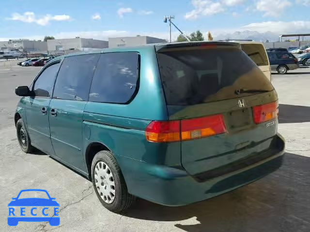 2002 HONDA ODYSSEY LX 2HKRL18582H509795 Bild 2