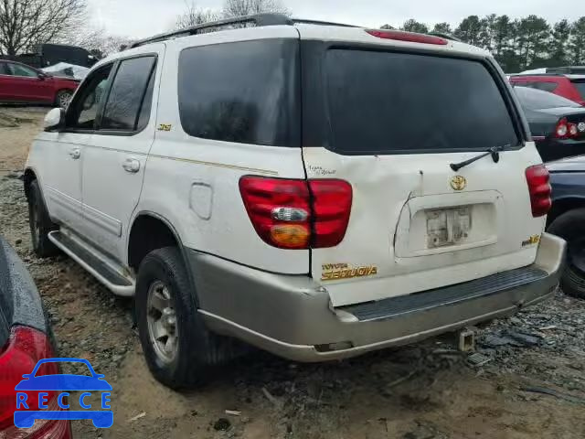 2001 TOYOTA SEQUOIA SR 5TDZT34A01S002655 image 2