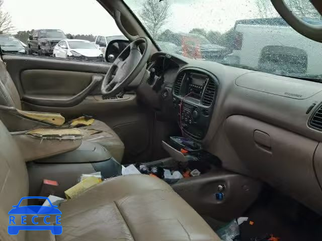 2001 TOYOTA SEQUOIA SR 5TDZT34A01S002655 image 4