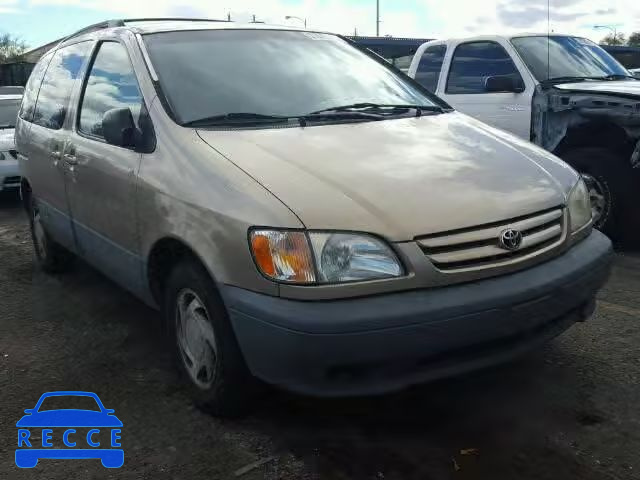 2002 TOYOTA SIENNA LE/ 4T3ZF13C72U437459 зображення 0