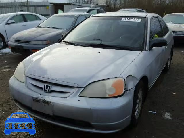 2002 HONDA CIVIC HX 1HGEM21732L078017 зображення 1