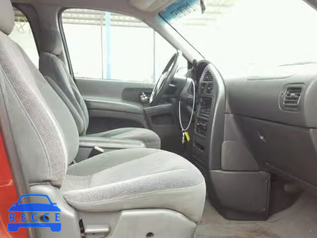 2001 NISSAN QUEST SE 4N2ZN16T11D827500 image 4