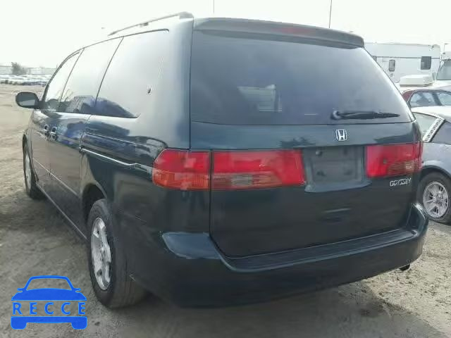 2000 HONDA ODYSSEY EX 2HKRL1867YH559962 image 2