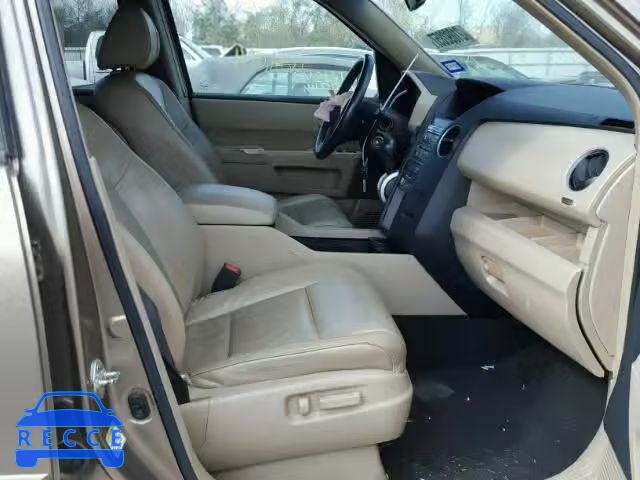 2009 HONDA PILOT EXL 5FNYF38699B001660 image 4