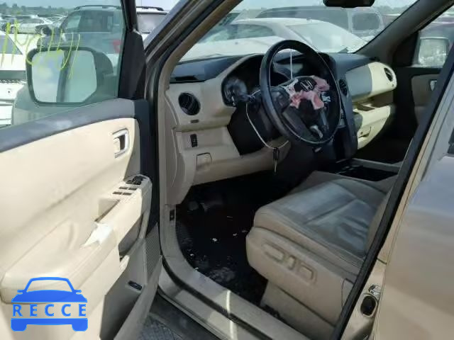 2009 HONDA PILOT EXL 5FNYF38699B001660 image 8