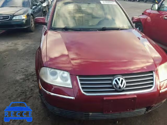 2003 VOLKSWAGEN PASSAT GLX WVWRH63B43P054865 зображення 8