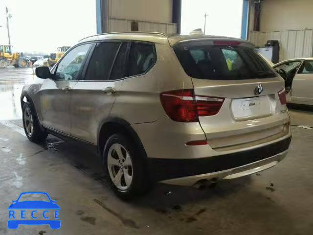 2012 BMW X3 XDRIVE2 5UXWX5C50CL721348 Bild 2