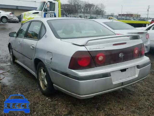 2000 CHEVROLET IMPALA LS 2G1WH55K1Y9337426 image 2