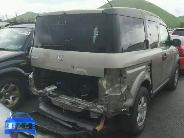 2004 HONDA ELEMENT EX 5J6YH18584L012736 зображення 3