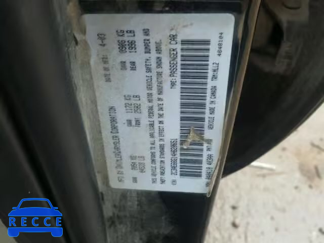 2004 CHRYSLER 300M 2C3AE66G14H620651 Bild 9