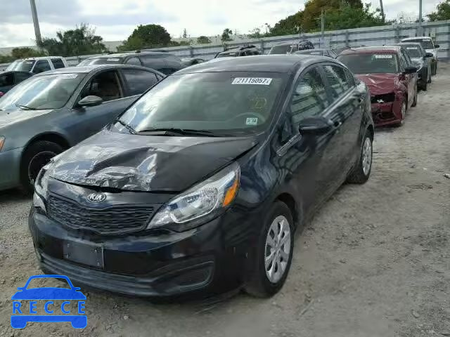 2015 KIA RIO LX KNADM4A33F6506611 image 1