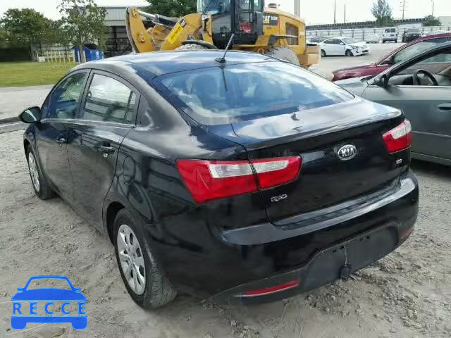 2015 KIA RIO LX KNADM4A33F6506611 image 2