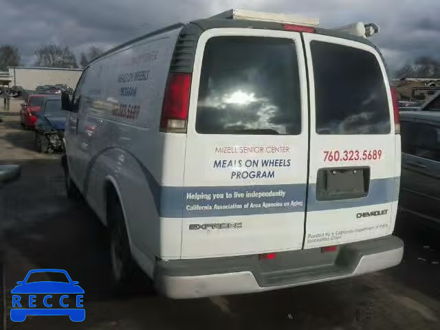 2001 CHEVROLET EXPRESS G2 1GCFG25M711106924 зображення 2