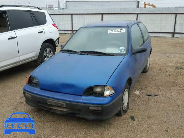 1993 GEO METRO 2C1MR2464P6776633 Bild 1