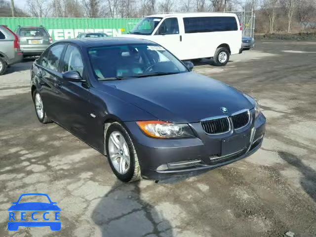 2008 BMW 328XI WBAVC93508K037734 зображення 0