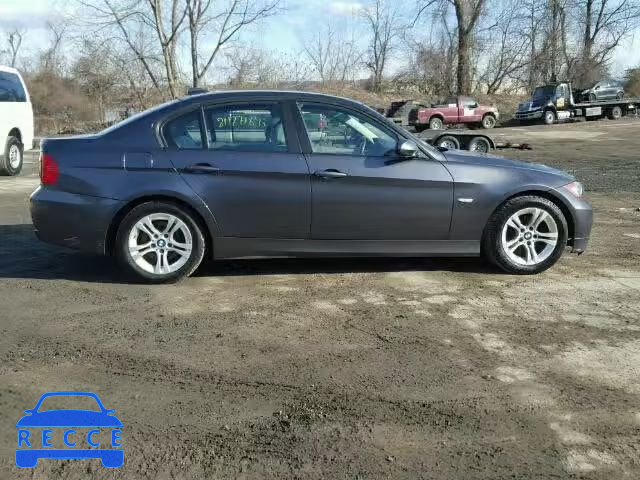 2008 BMW 328XI WBAVC93508K037734 зображення 8