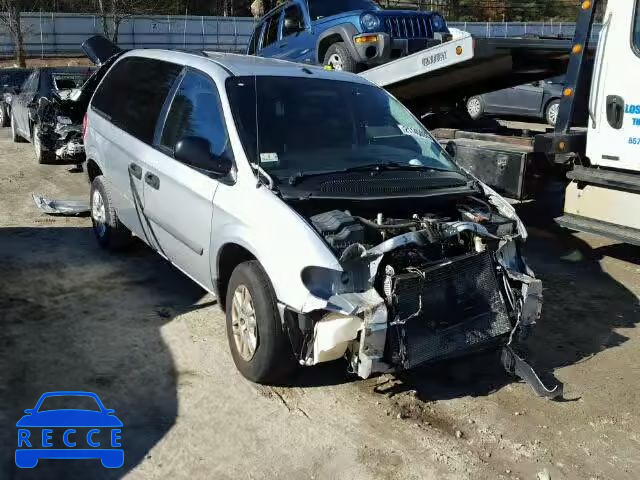 2007 DODGE CARAVAN SE 1D4GP25E27B258452 зображення 0