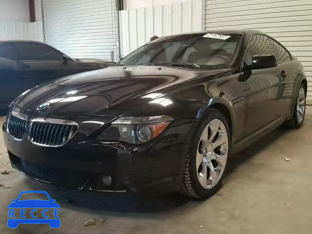 2006 BMW 650I WBAEH13426CR49895 image 1