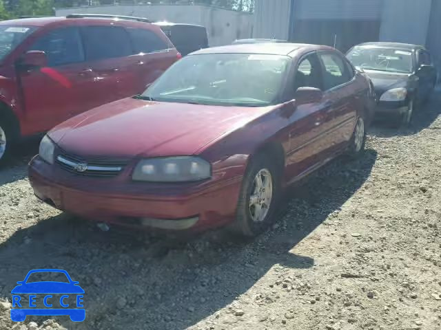 2005 CHEVROLET IMPALA LS 2G1WH52K259295848 зображення 1