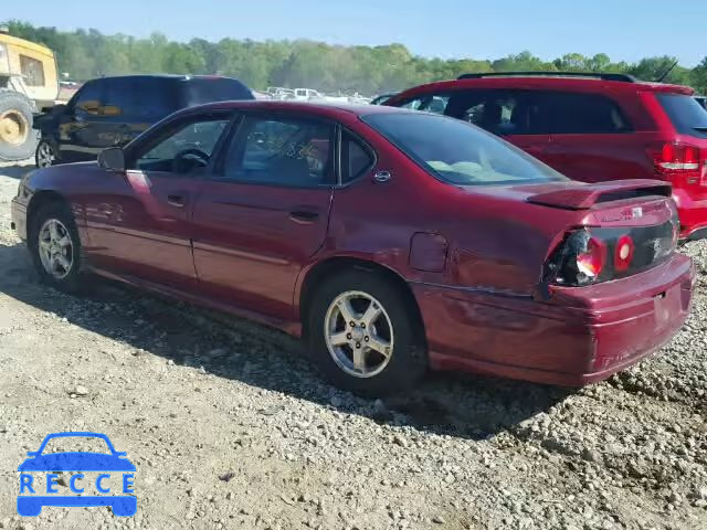 2005 CHEVROLET IMPALA LS 2G1WH52K259295848 image 2